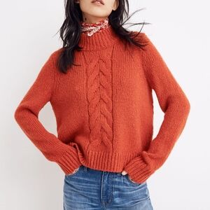 Madewell Bayfront Turtleneck Sweater, Size M